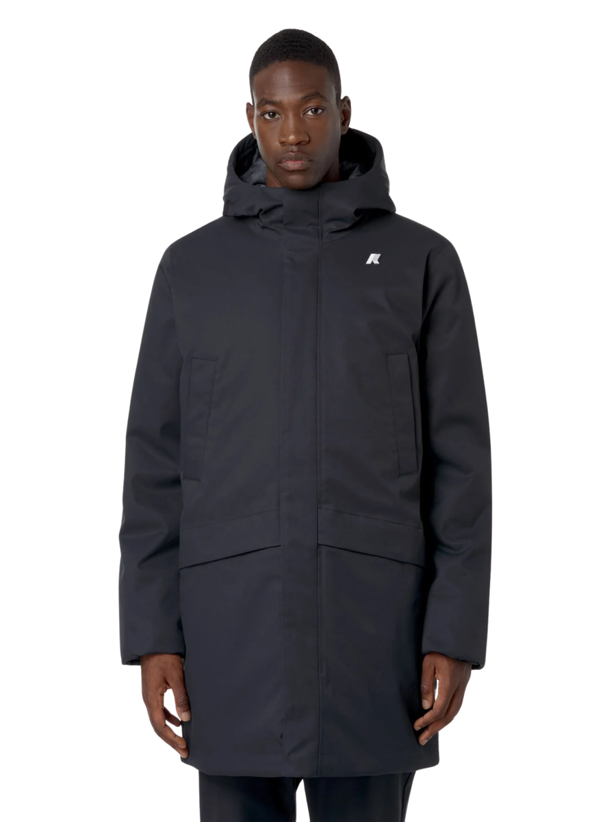 Giubbino "Jarno Twill Marmotta" K-Way blu K8133FW AL9 K-WAY 