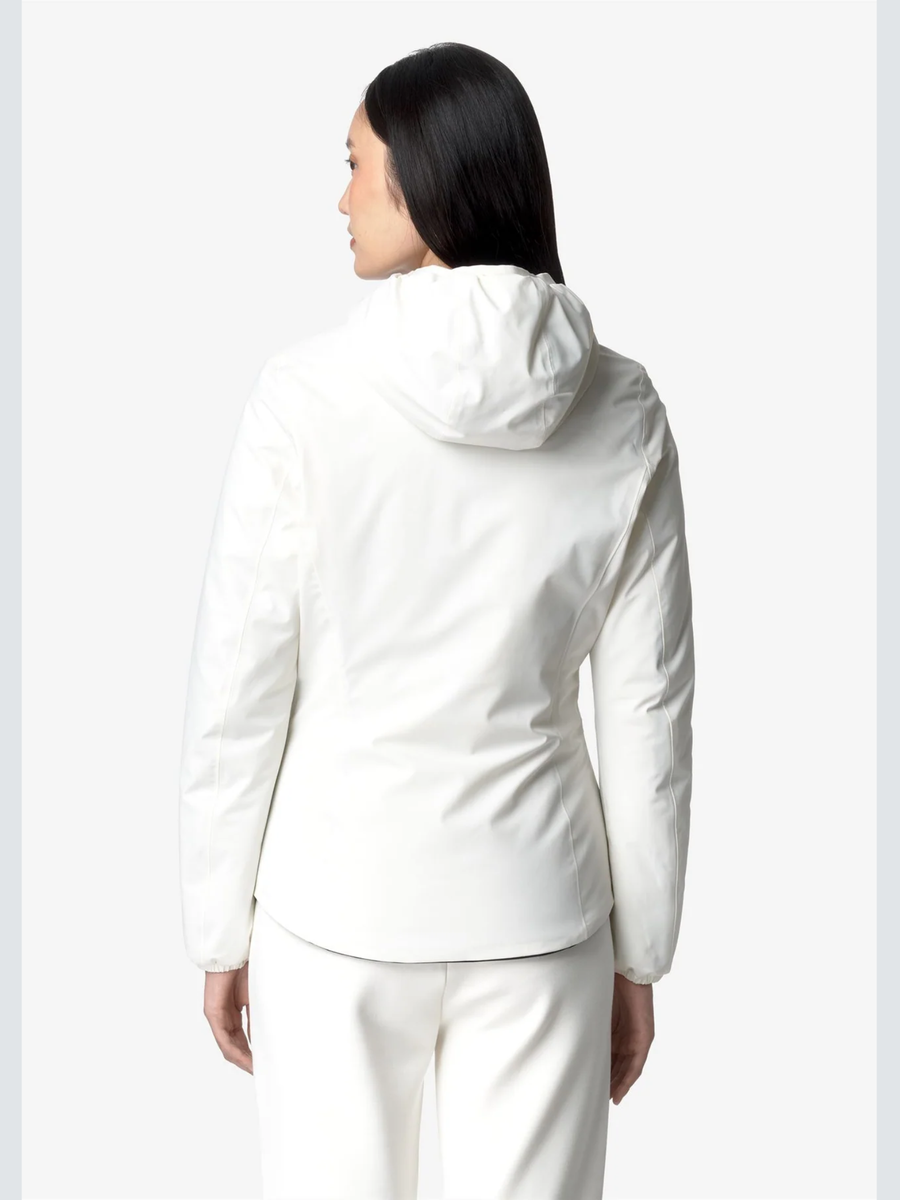 Giubbino "Lily St Warm Reversibile" K-Way bianco K6128TW ALF K-WAY 