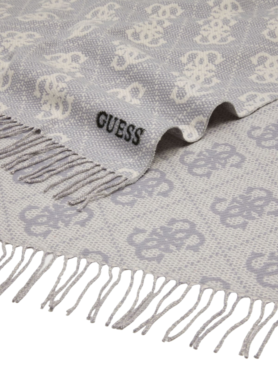 Sciarpa Guess grigia con logo monogram all over AM9562POL03 GRY Guess 