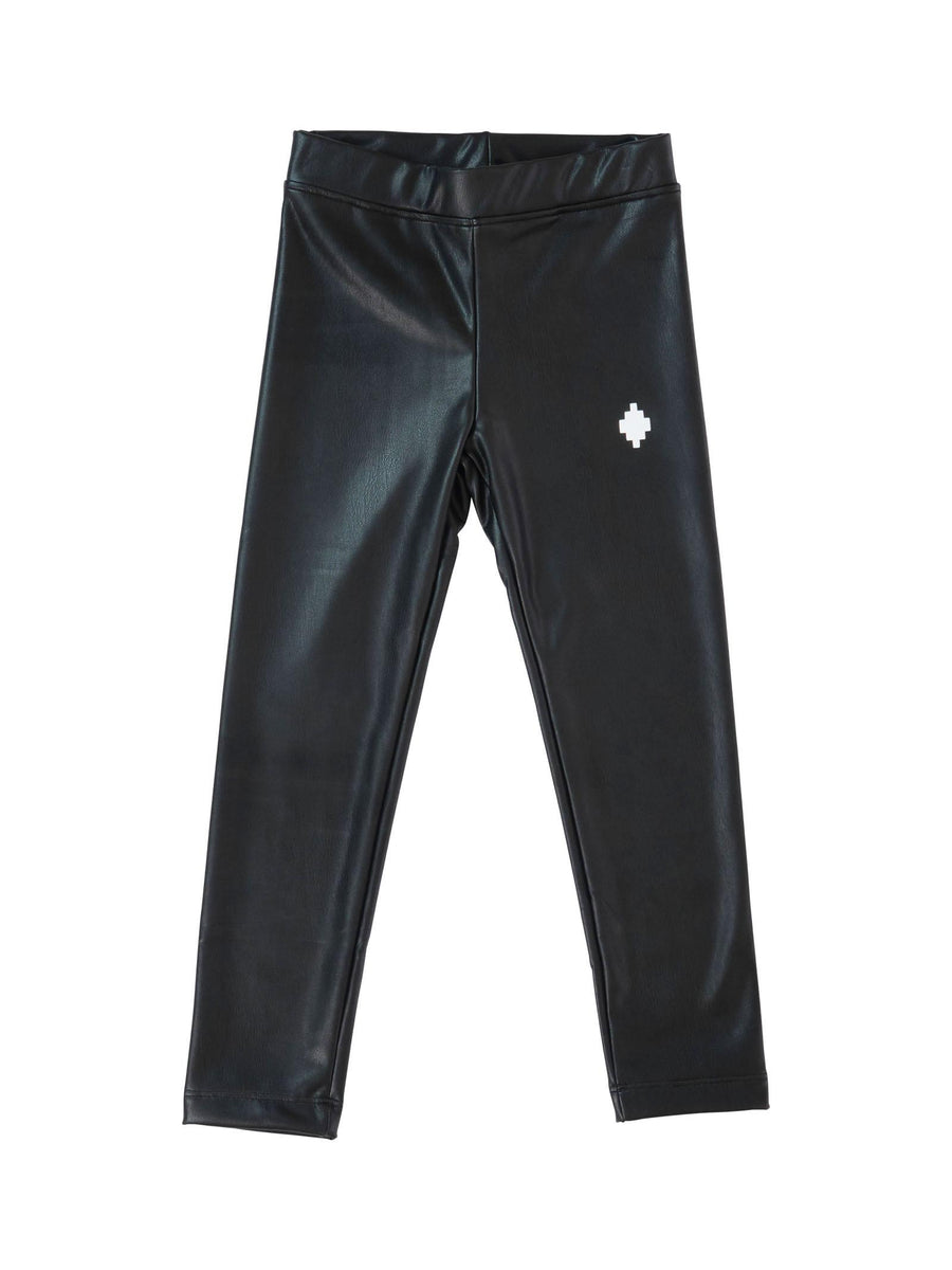 Leggings County of Milan nero in ecopelle SW026 110 County of Milan 