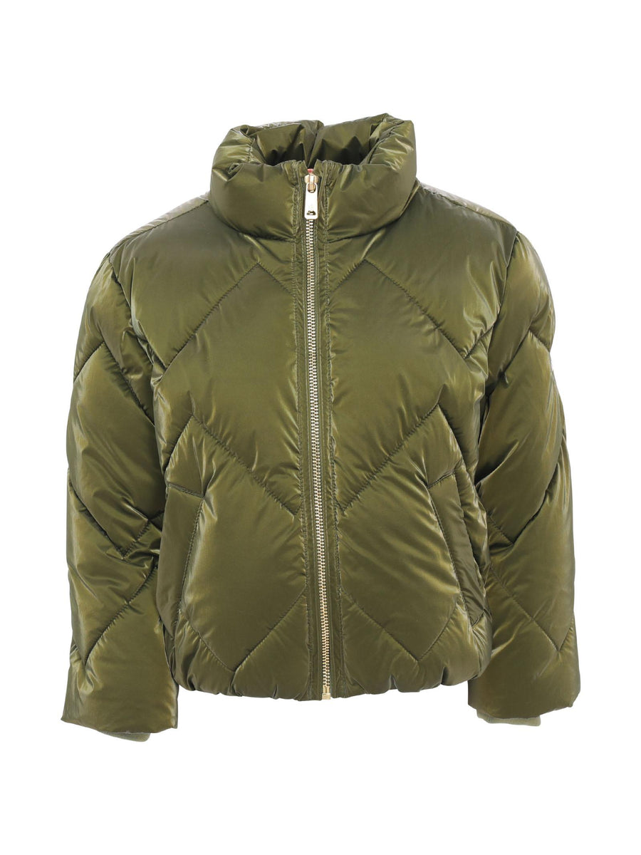 Giubbino trapuntato verde oliva 168036 0360 Scotch & Soda 