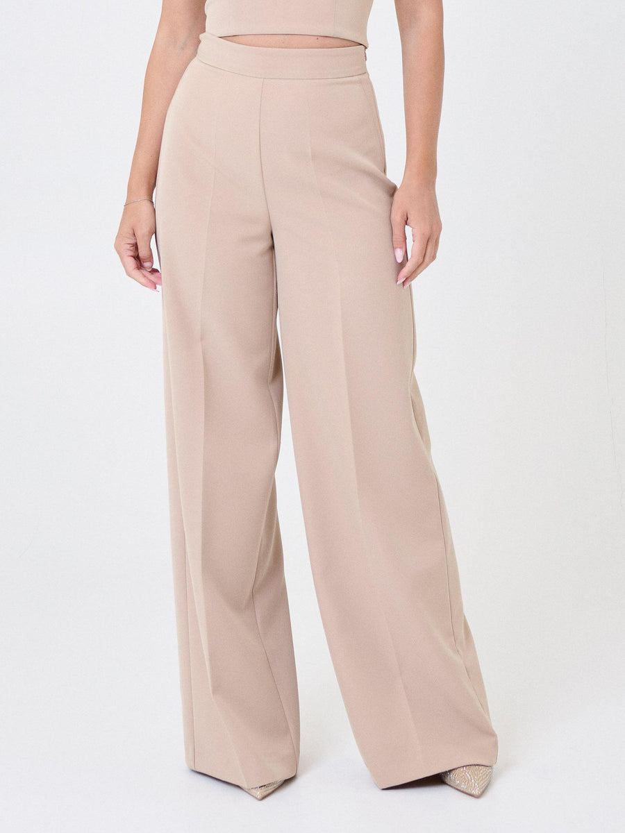 Pantalone ampio Silence Limited sabbia SLPA019GOLD SAND Silence Limited 