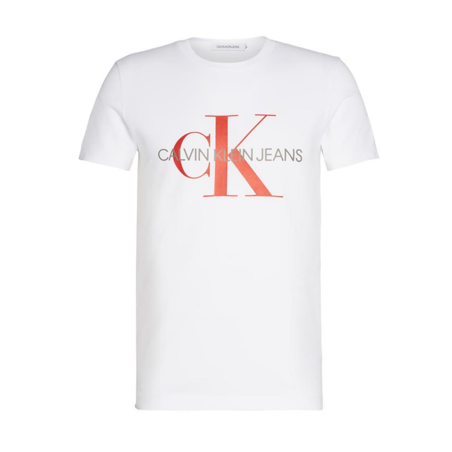 T-shirt bianca logo Calvin Klein J30J314551 0K5 Calvin Klein 