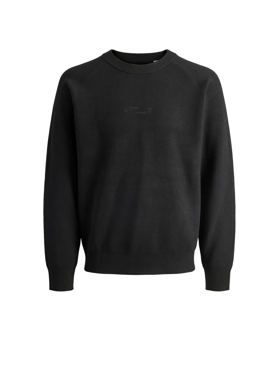 Maglione "Jcofusion" Jack & Jones nero 12282736 Black Jack & Jones 