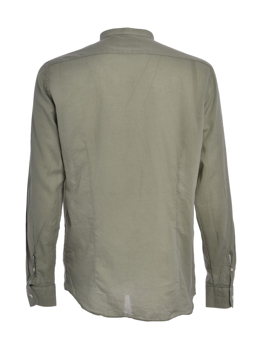 Camicia guru verde militare FS049CT033 28 Mastricamiciai 