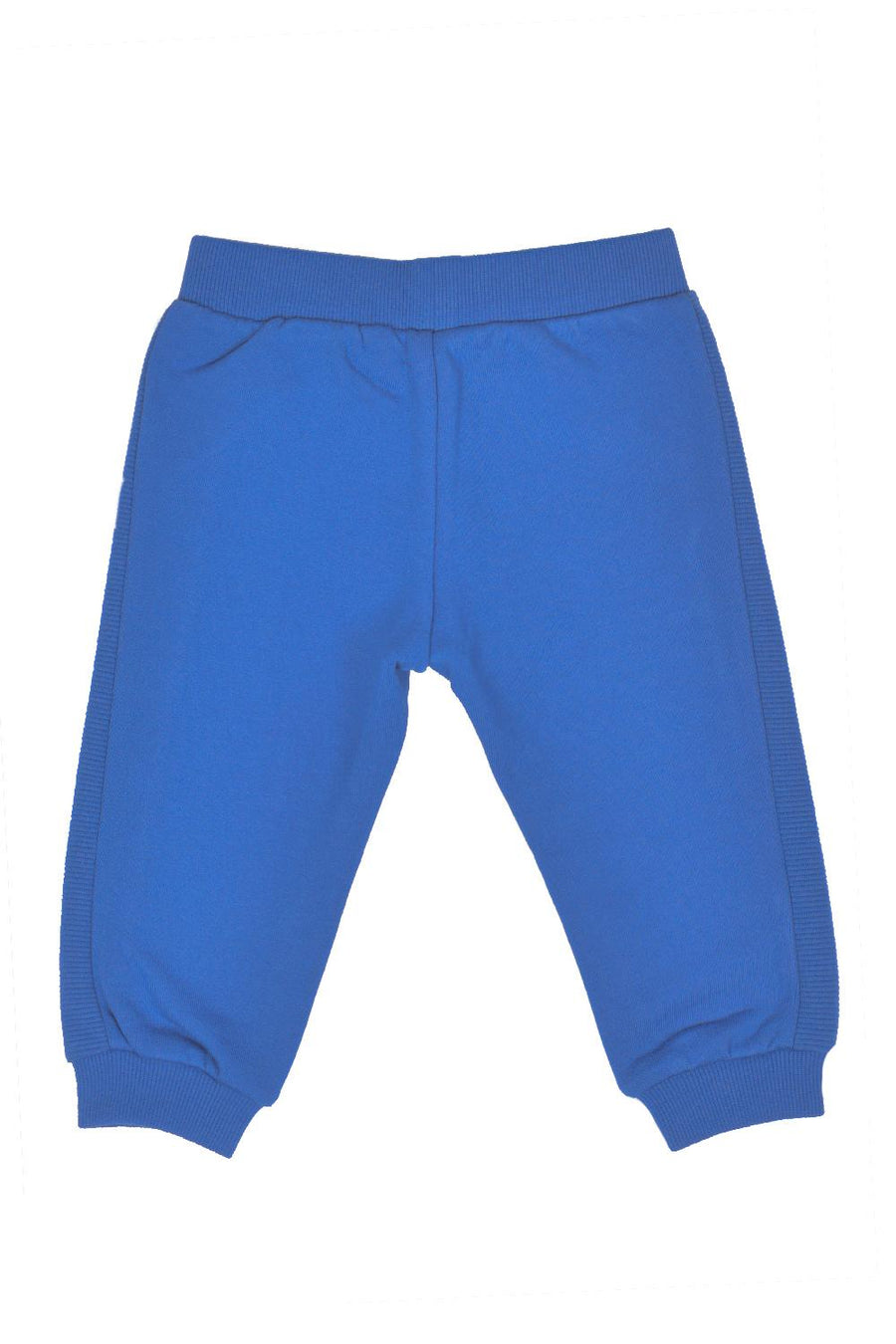 Pantalone in tuta blu royal stampa rainbow MUP03ULCA20 40457 Moschino 