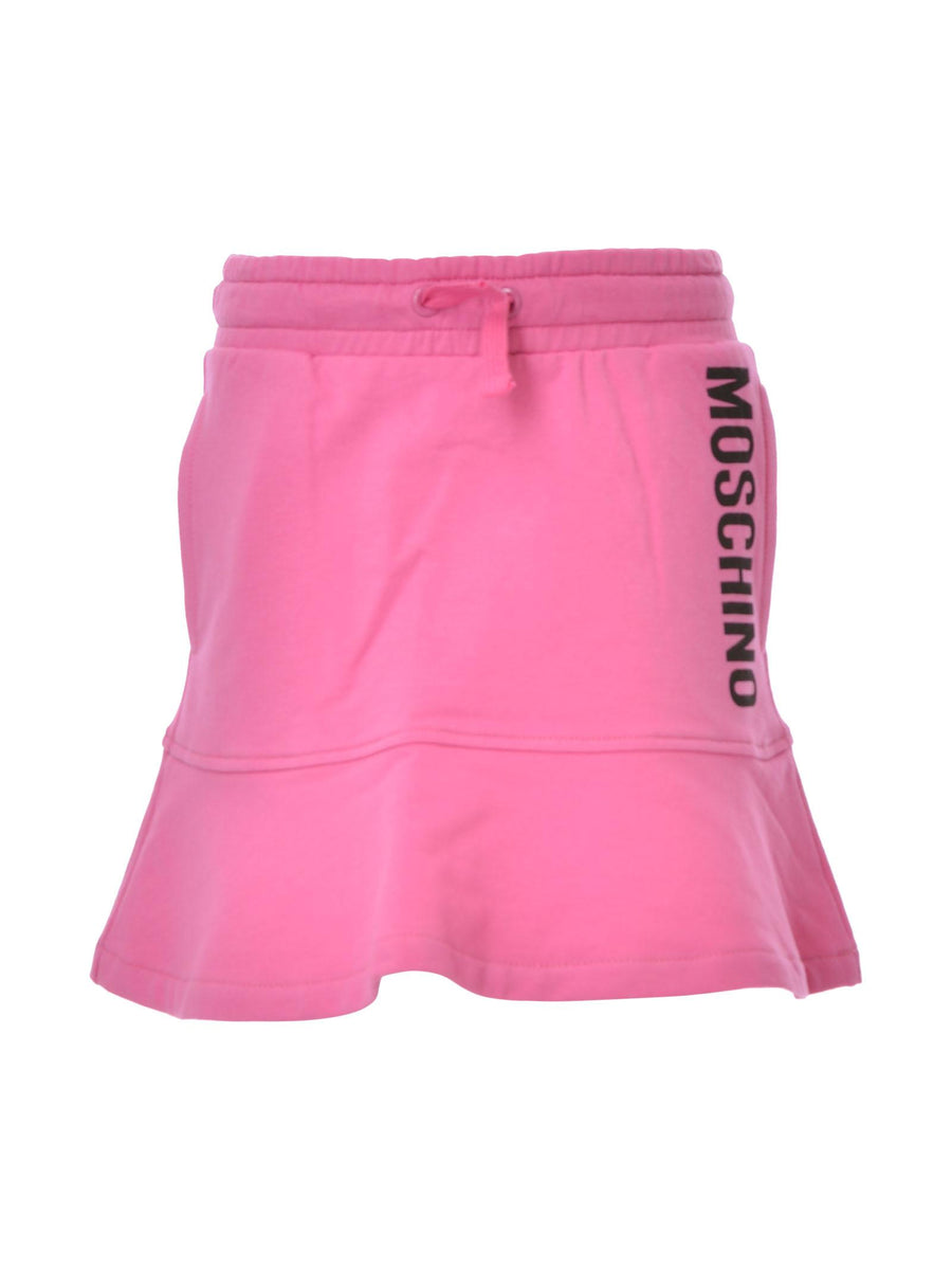 Gonna fucsia con volant HDJ02ALDA26 50879 Moschino 