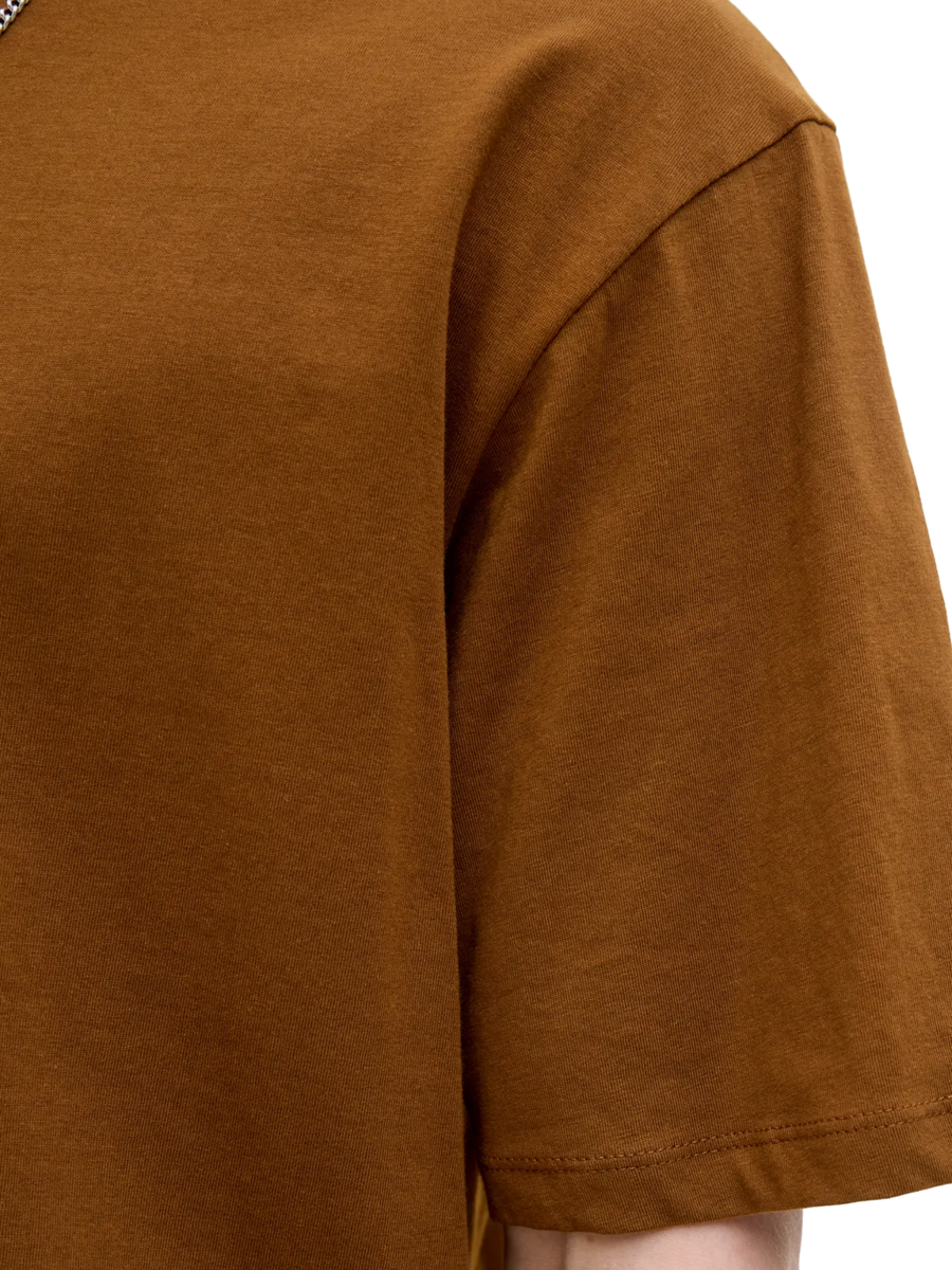 T-Shirt a mezze maniche Jack & Jones marrone oversize 12249319 Monks Robe Jack & Jones 