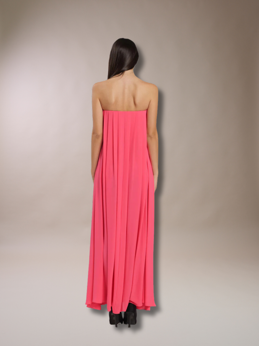 Vestito Chloe corallo AB4045 CORALLO Silence Limited 