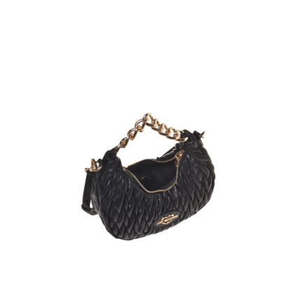 Borsa mezza luna Love Moschino nera trapuntata JC4014PP1NLH 0000 Love Moschino 