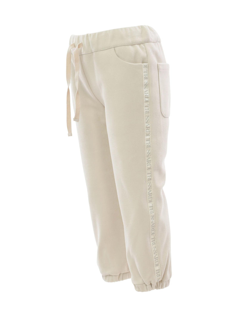 Pantalone beige scamosciato TBA22106PA BEI Trussardi 