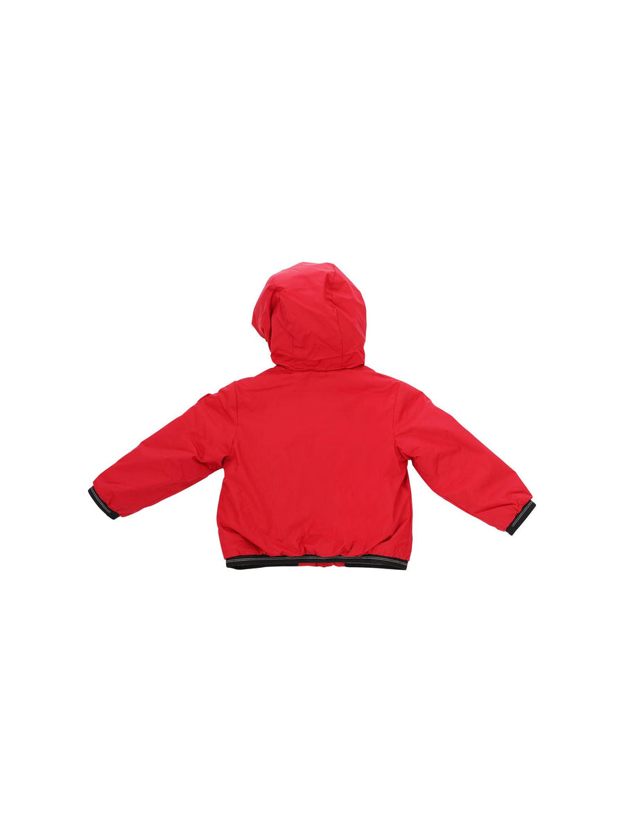 Giubbino neonato Blauer edith rosso con cappuccio BBXC02551 552 Blauer 