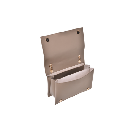 Borsa a spalla Love Moschino beige effetto patchwork JC4122PP0NKB 110A Love Moschino 