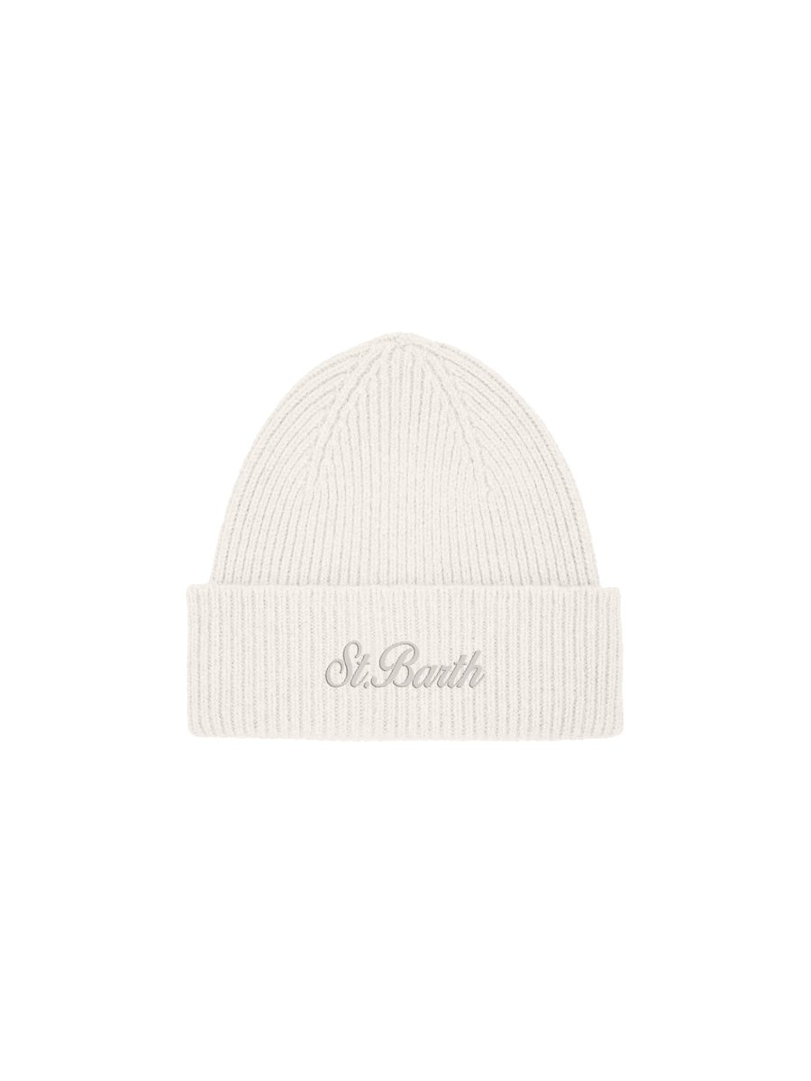 Cappello "23" Saint Barth bianco a costine MOS0004 00040I MC2 SAINT BARTH 