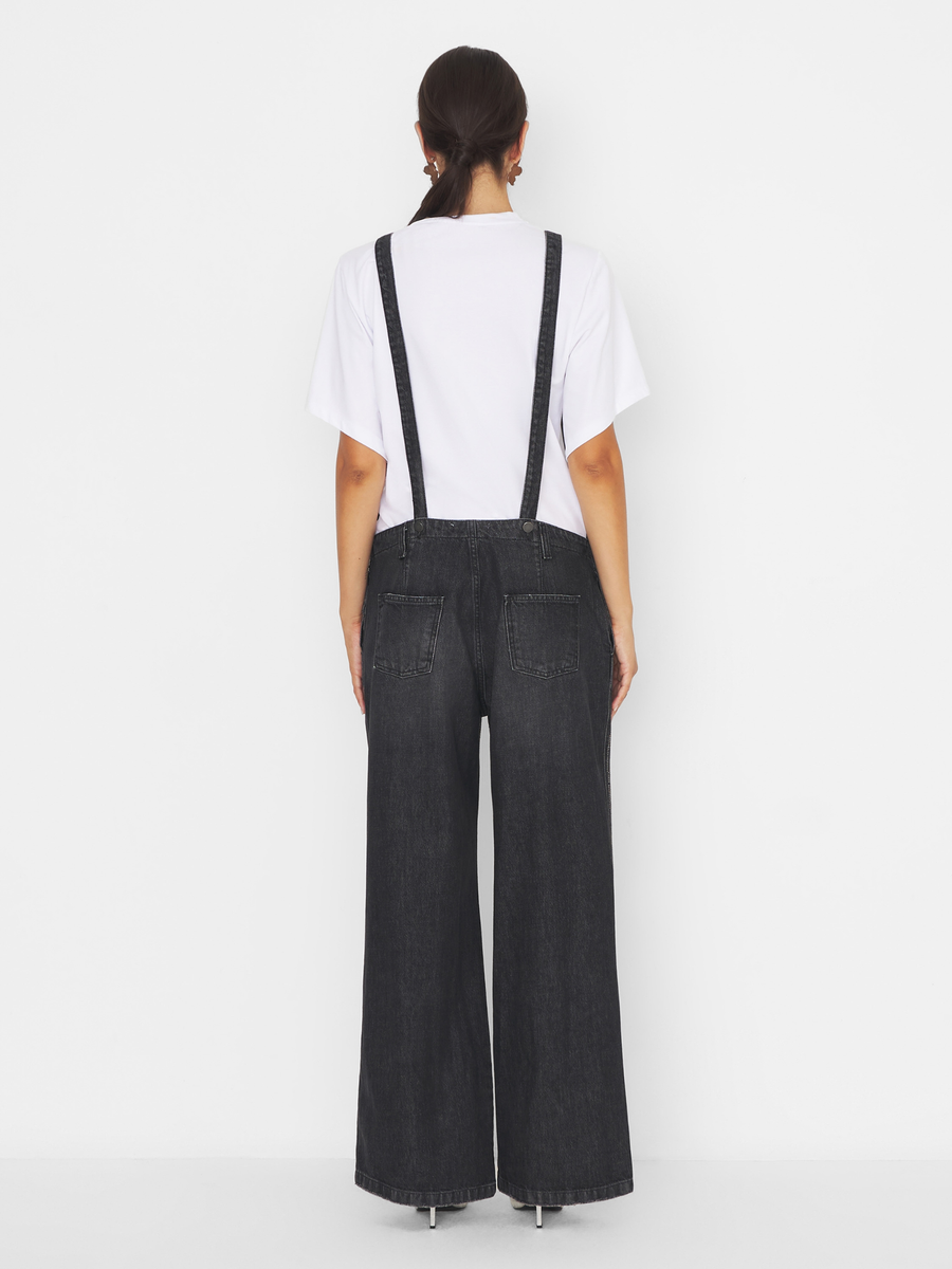 Salopette "Rain" Silence Limited in denim grigio scuro SI16 UNI Silence Limited 