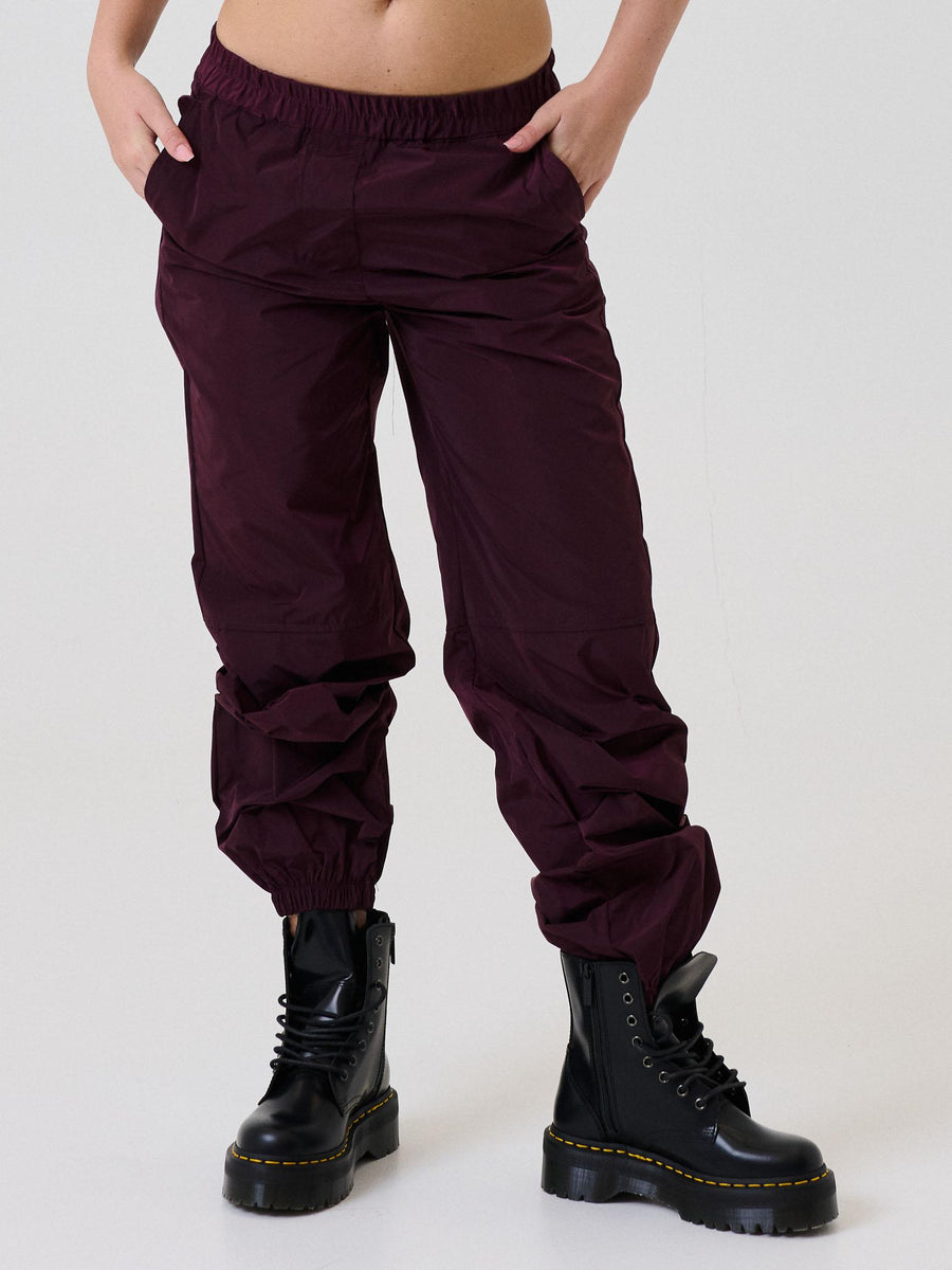 Pantalone Jogger tecnico Vicolo prugna TF1045 PRUGNA Vicolo 
