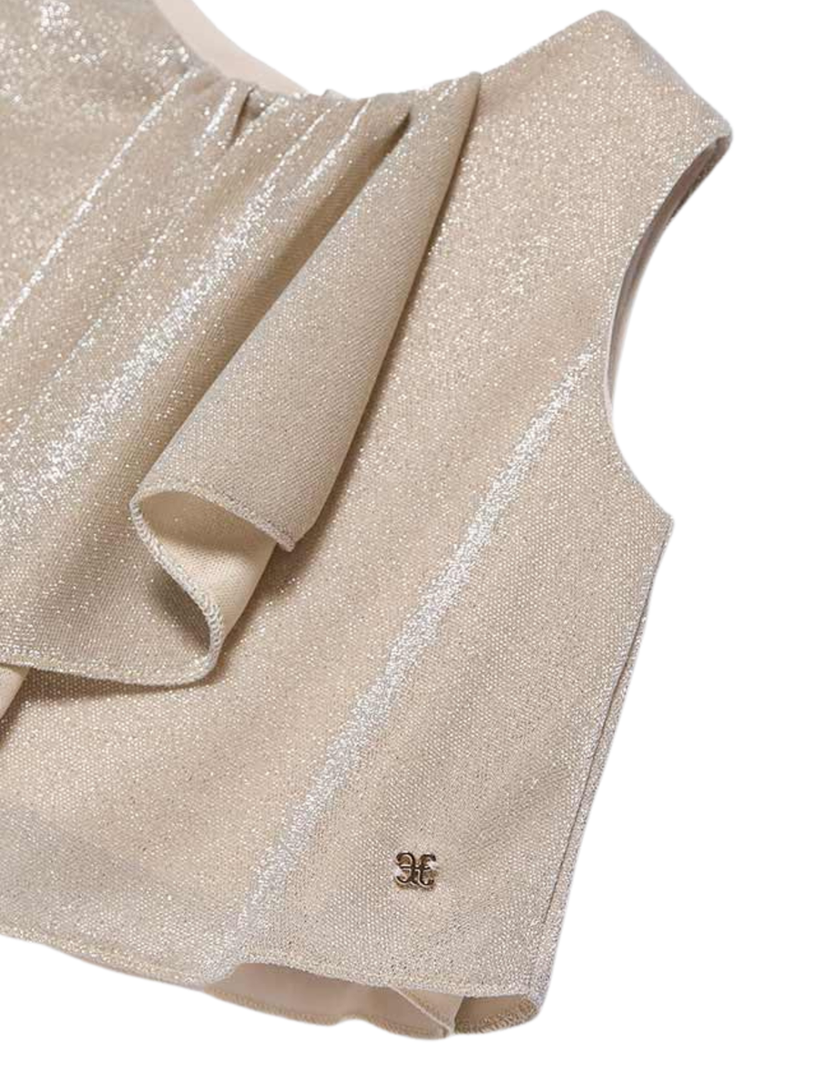 Top Abel & Lula beige con drappeggio 5149 DOR Abel & Lula 