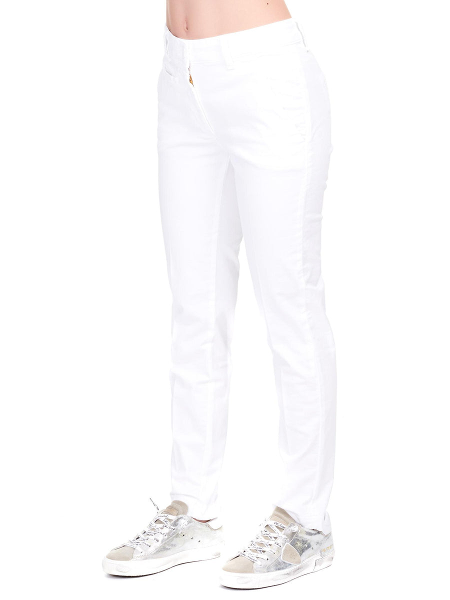 Pantalone a sigaretta bianco DH0138 BIA Vicolo 