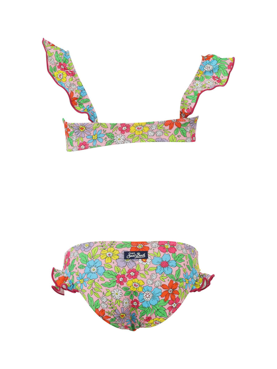 Costume top e slip con volant LINDY001 00446D MC2 SAINT BARTH 