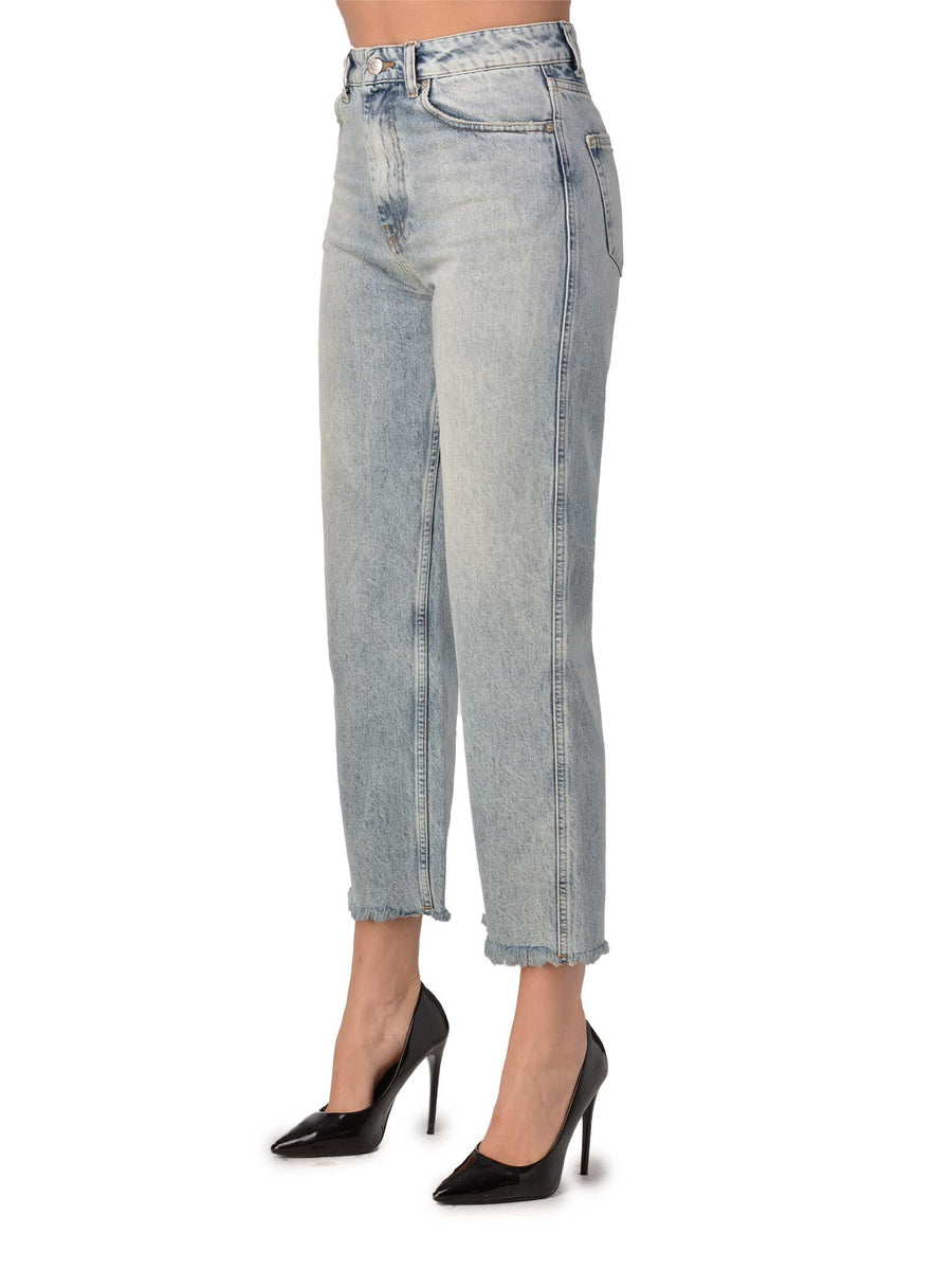 Jeans palazzo vita alta DX5107 DNM Vicolo 