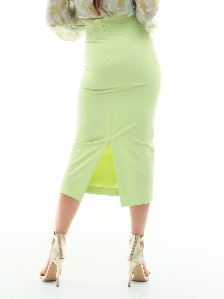 Gonna lunga a vita alta Silence Limited verde SD3013-25S LIGHTGREEN Silence Limited 