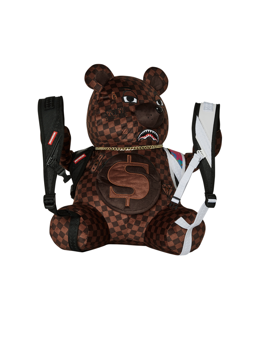 Zaino Sprayground teddy bear marrone 910B6312NSZ NE Sprayground 