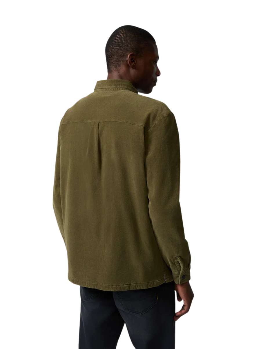 Camicia Refrigiwear verde con tasche a pattina C17600 E04380 Refrigiwear 