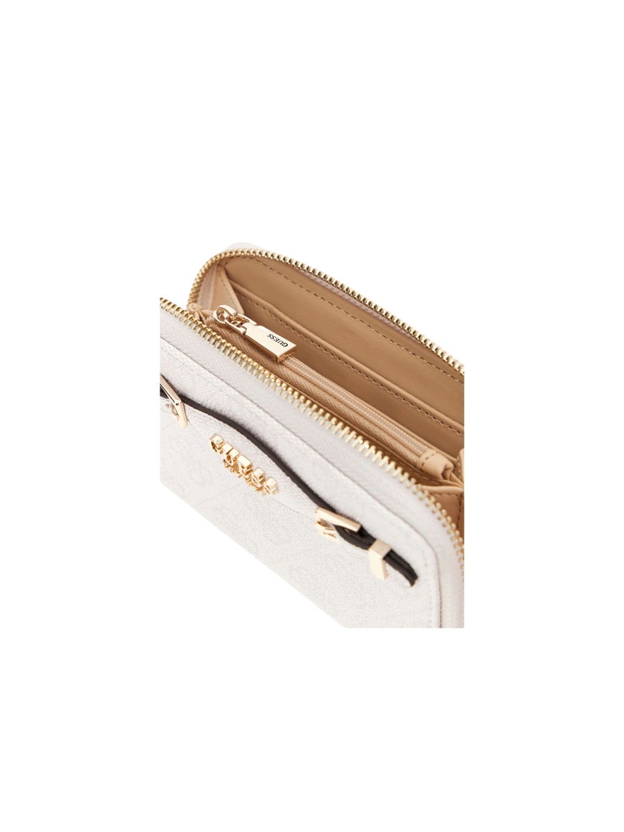 Portafoglio Guess burro con fibbia logata SWSG9652140 WLO Guess 