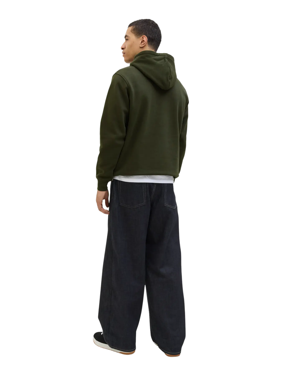 Felpa con cappuccio Jack & Jones verde 12278789 Duffel Bag Jack & Jones 