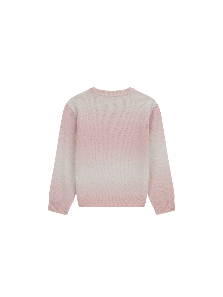 Maglioncino Guess rosa sfumato con effetto dégradé K5YR07Z3OQ0 F6E8 Guess 