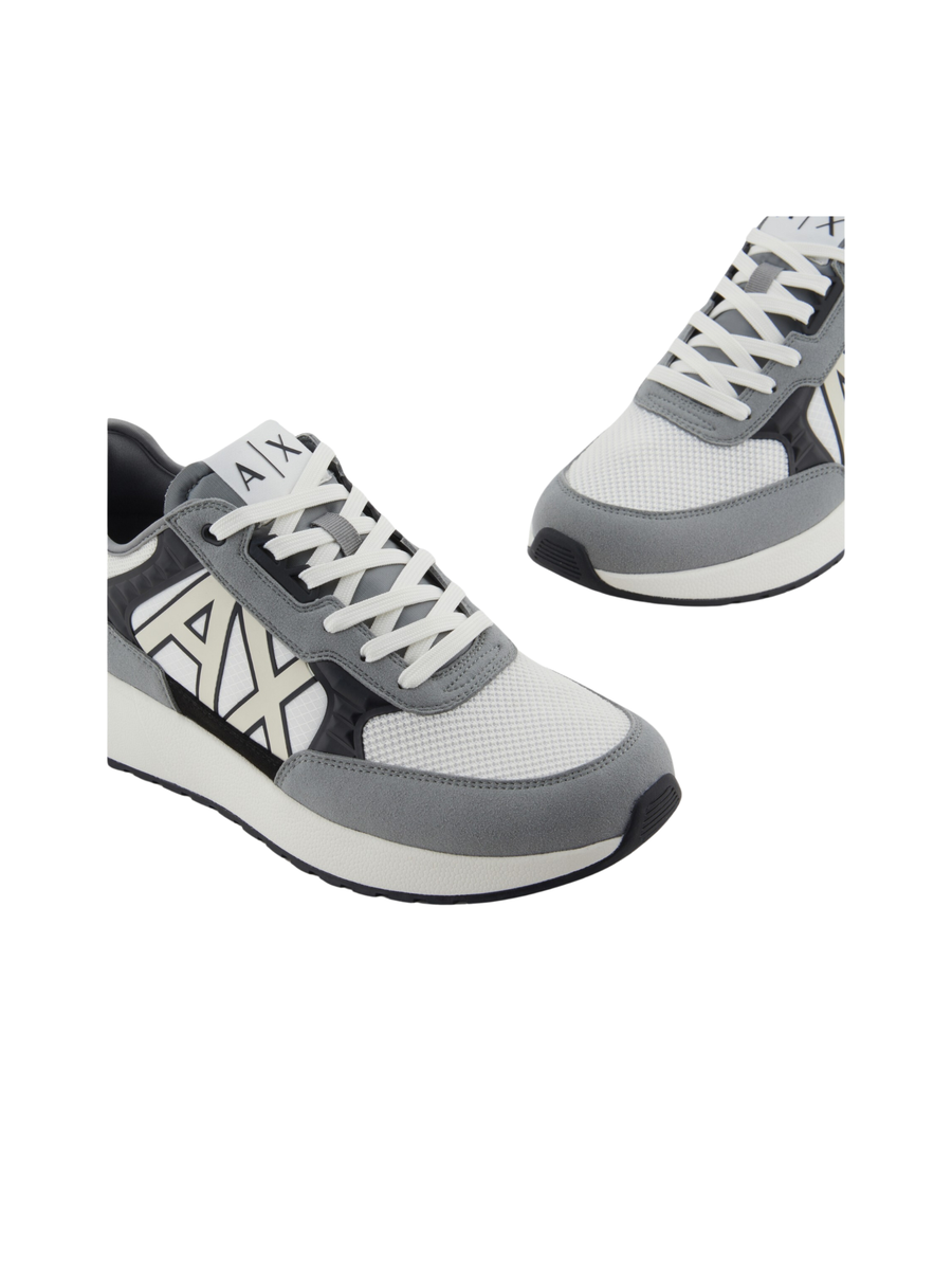 Sneakers dusseldorf Armani Exchange grigio e bianco XUX090XV276 U665 Armani Exchange 