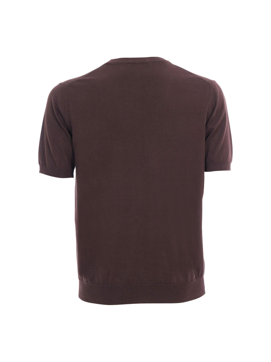 Maglia Portofino moro con profili a coste 5001 480 Portofino 