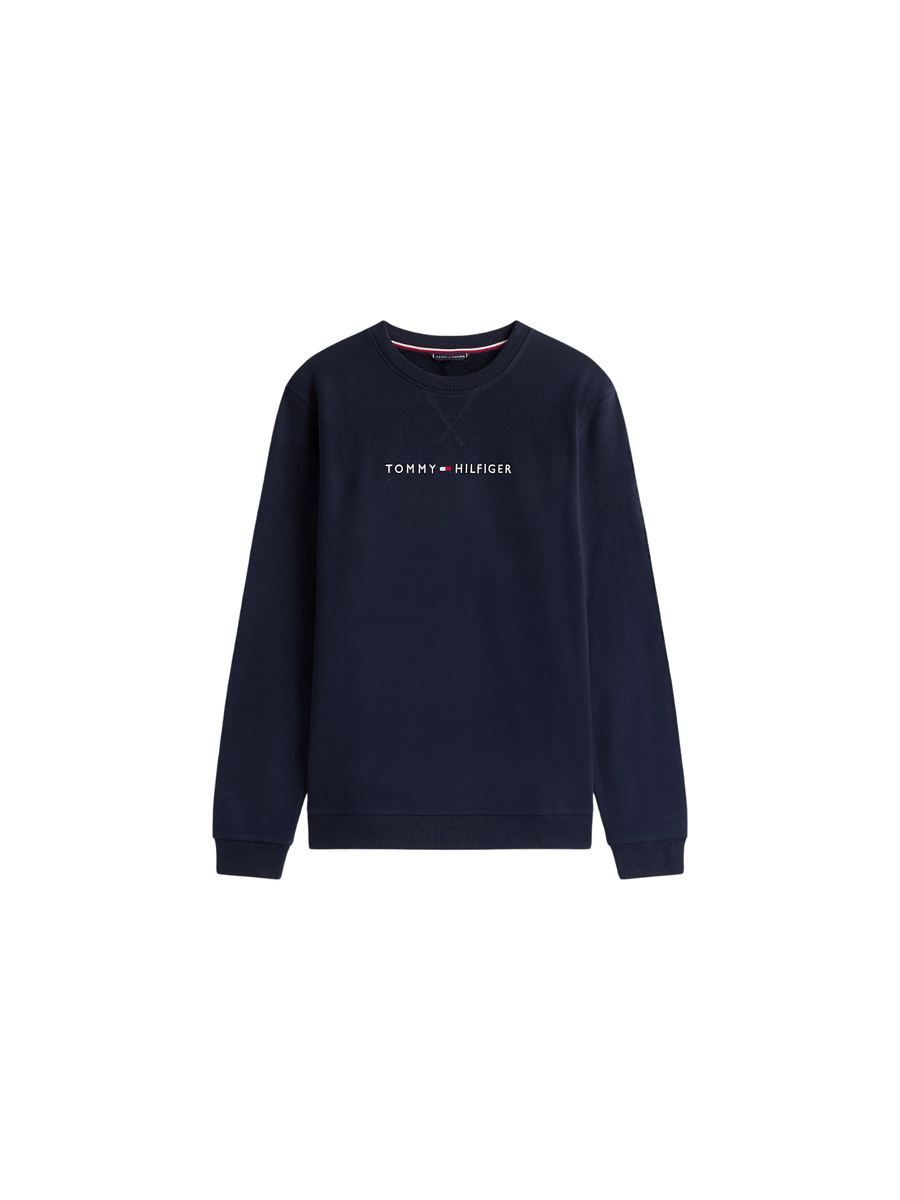 Felpa lounge Original Tommy Hilfiger blu con logo UM0UM03666 DW5 Tommy Hilfiger 