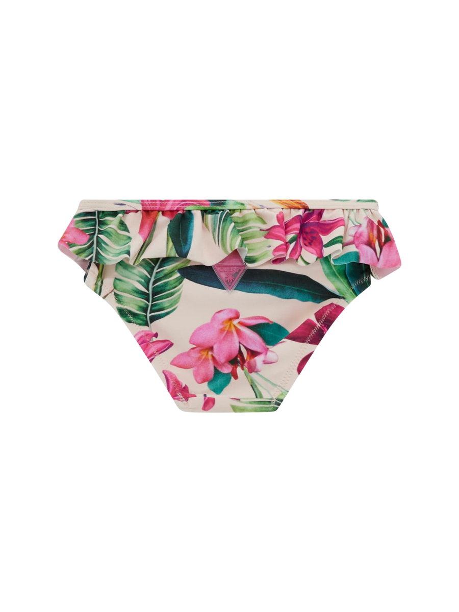Slip bikini Guess con stampa floreale e volant A5GZ01MC052 P49Z Guess 