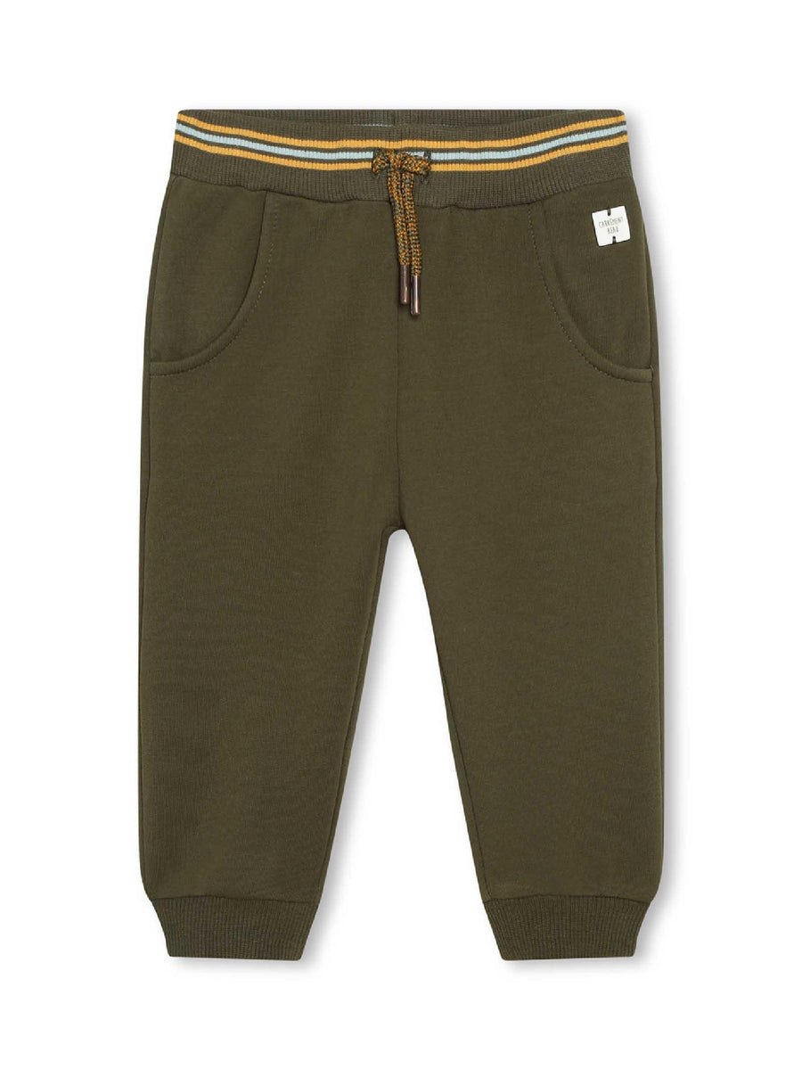 Pantalone tuta verde oliva Y04168 653 Carrement Beau 