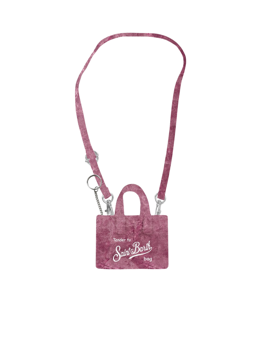 Portachiavi "chenille 10or" Saint Barth rosa KEYB002 00225G MC2 SAINT BARTH 