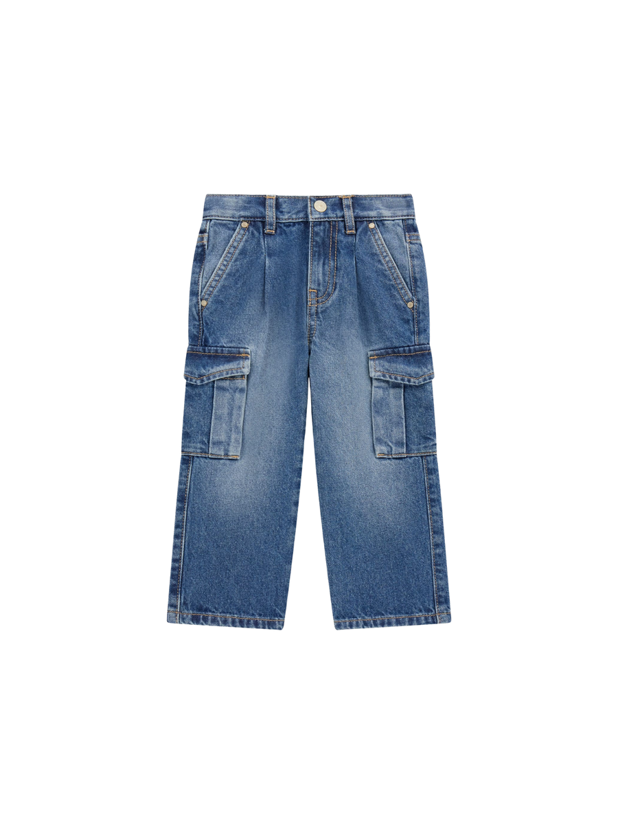 Jeans cargo Guess blu K5YA00D5FL0 MDFO Guess 