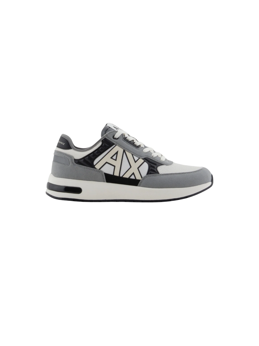 Sneakers dusseldorf Armani Exchange grigio e bianco XUX090XV276 U665 Armani Exchange 