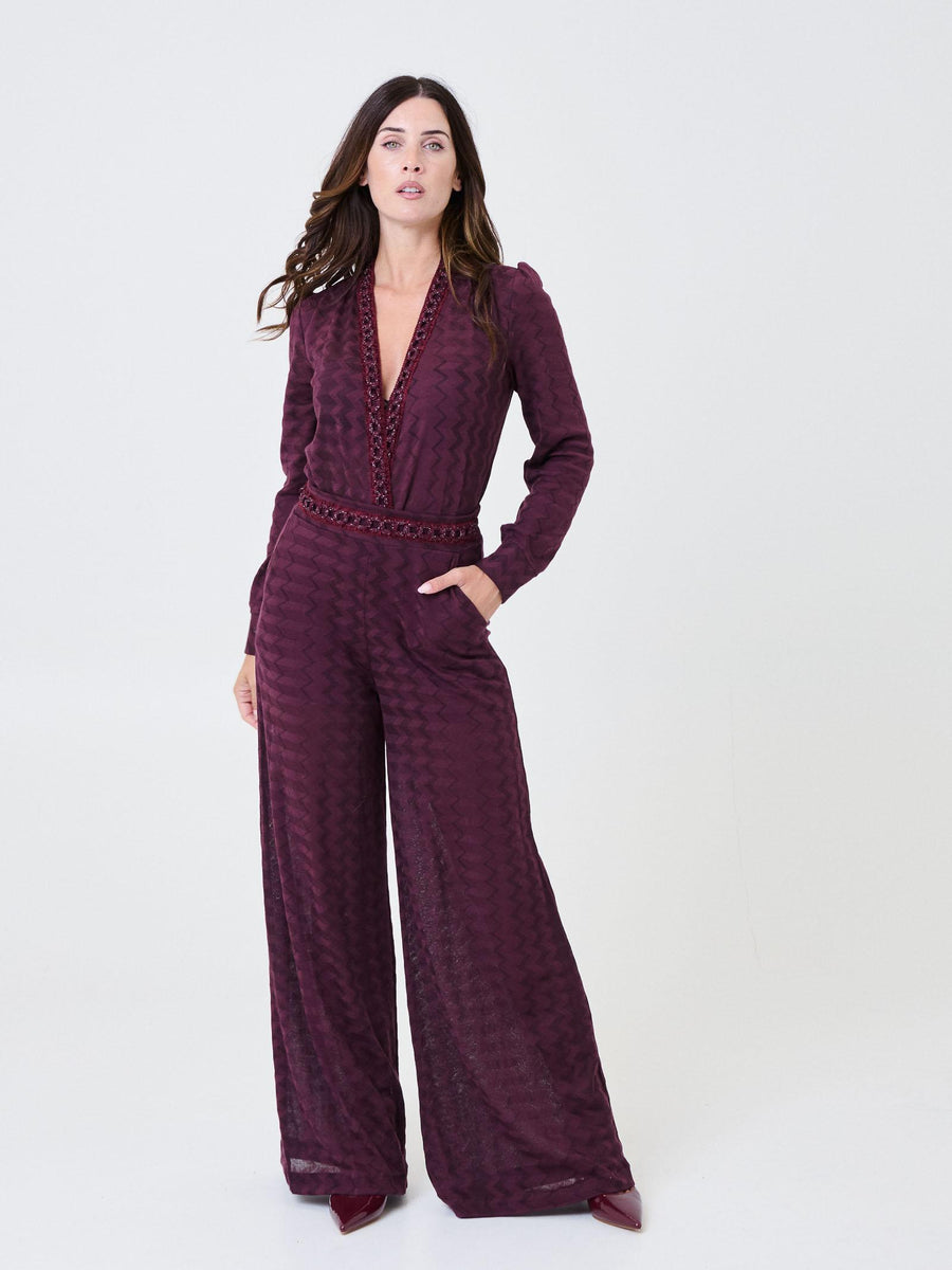 Body semi trasparente Pho Firenze malaga con dettagli intrecciati in filo lurex 4324174 MALAGA PHO FIRENZE 