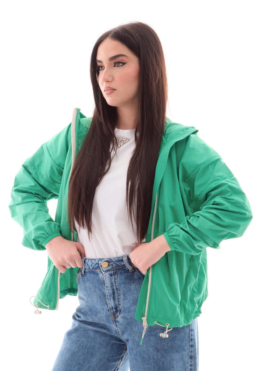 Giacca a vento Rino e Pelle " Jools" verde JOOLS GREEN Rino & Pelle 