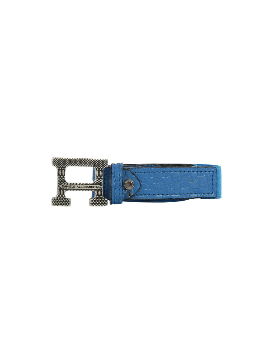 Cintura blu con parte elasticizzata BELT0948 BLUE Alessandrini 