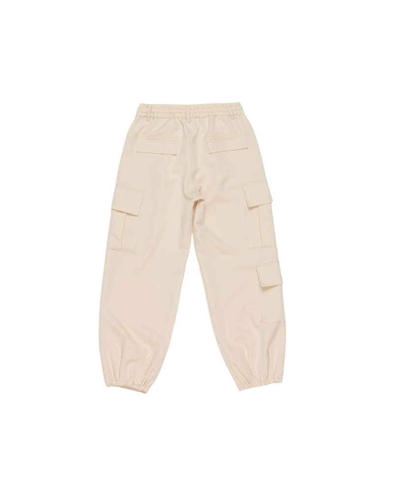 Pantalone cargo Lulù Miss Grant beige LL3799 BEIGE Lulù by Miss Grant 