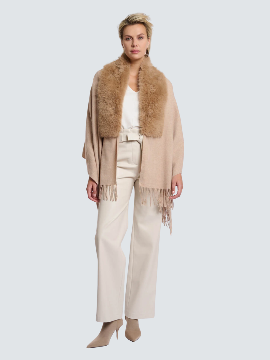 Poncho "Wendy" Rino & Pelle beige Wendy.7002511 Beige Rino & Pelle 