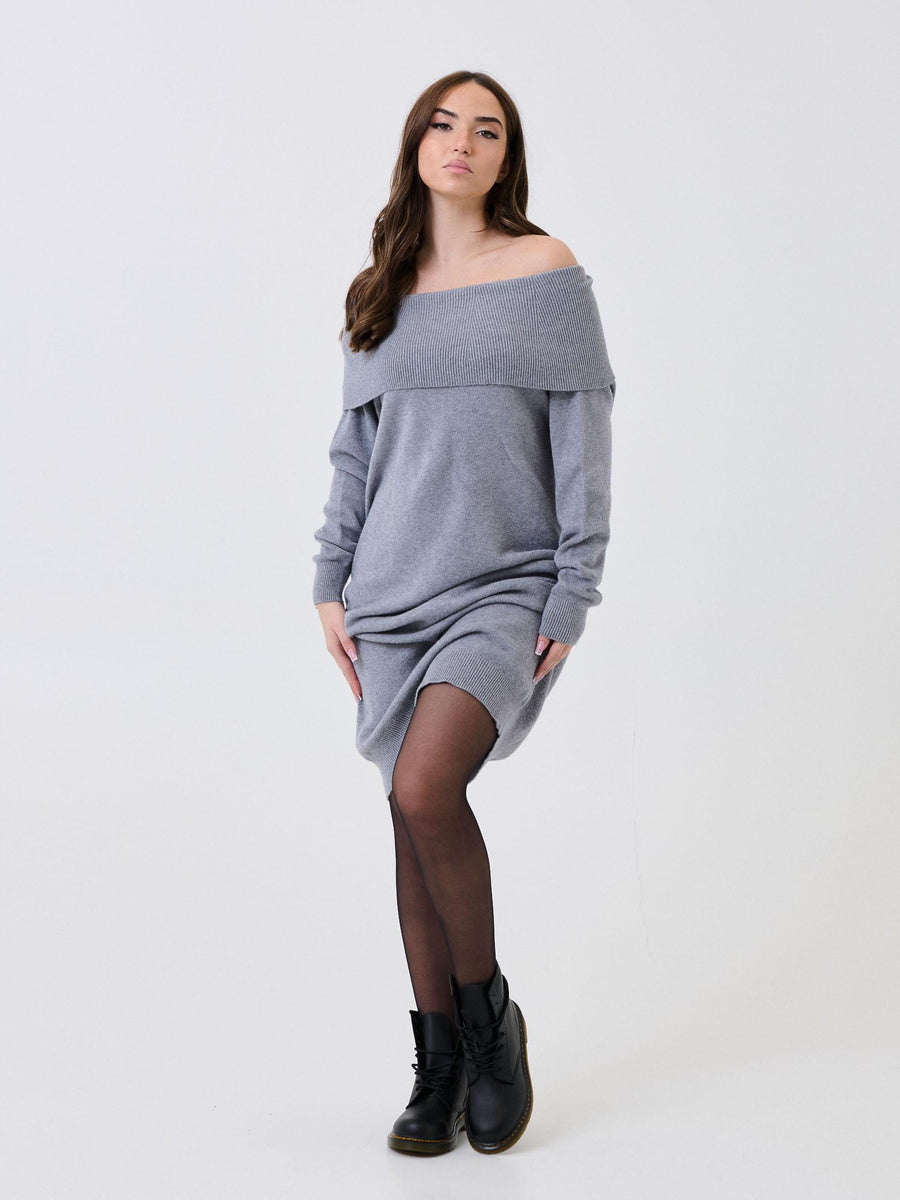 Abito a collo alto Armoire grigio AI826 PERLA Armoire 