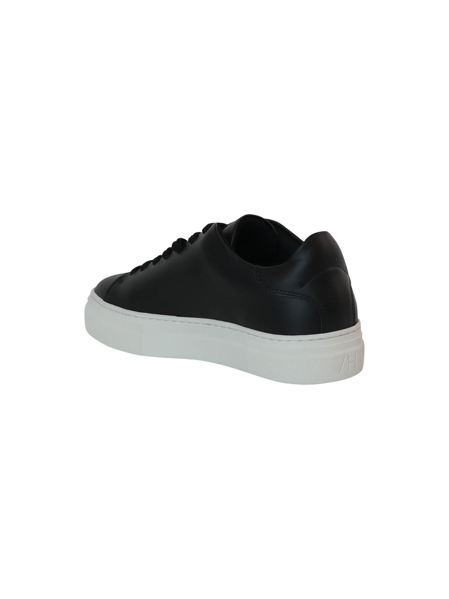 Sneaker in pelle nera 16081298 BLK Selected 