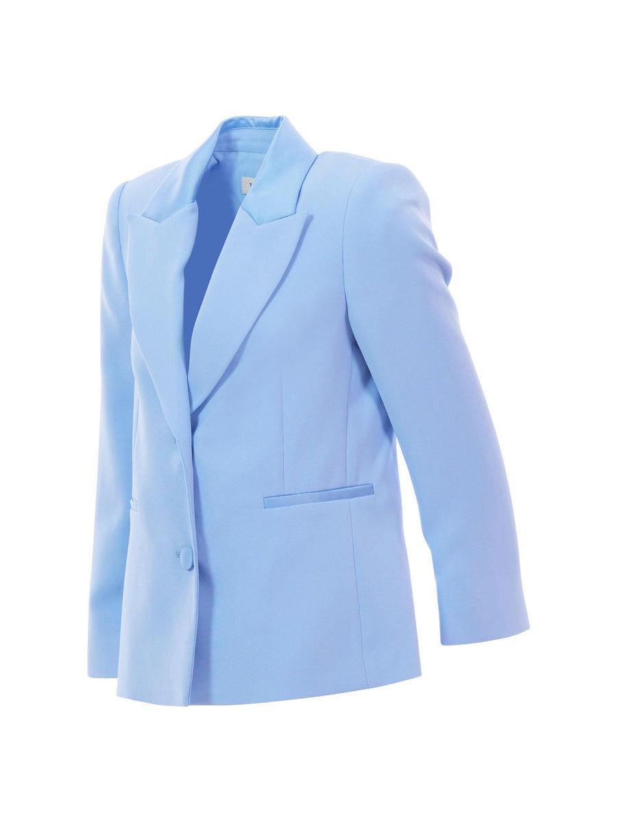 Giacca Twinset azzurra monopetto 251GJ2QNA 12148 Twinset 