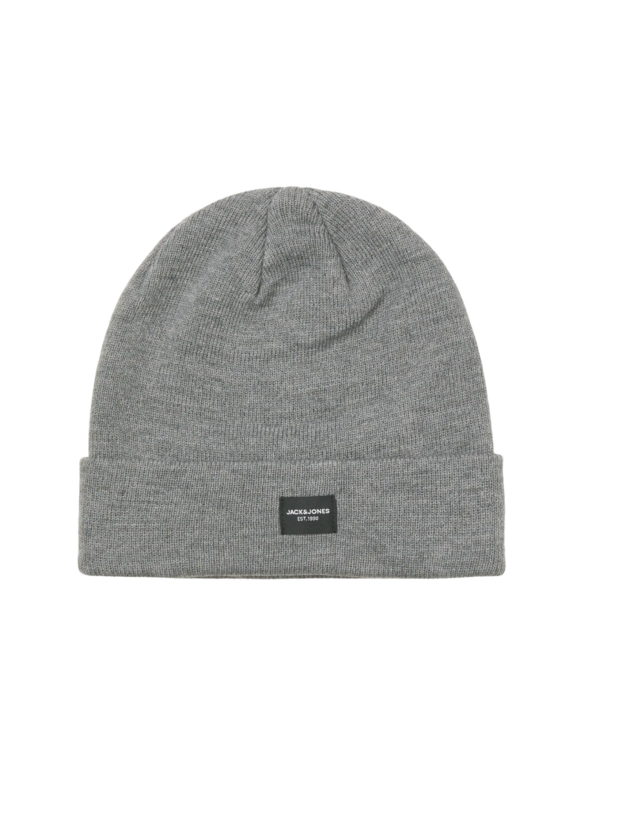 Set sciarpa e cappello Jack & Jones grigio melange 12102728 G Melange Jack & Jones 