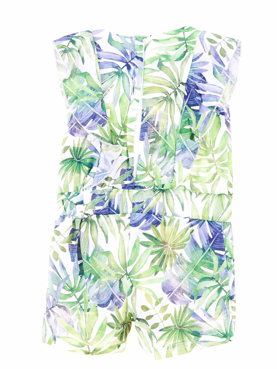 Abito tutina stampa grafica TIP21024TU PALM Trussardi 