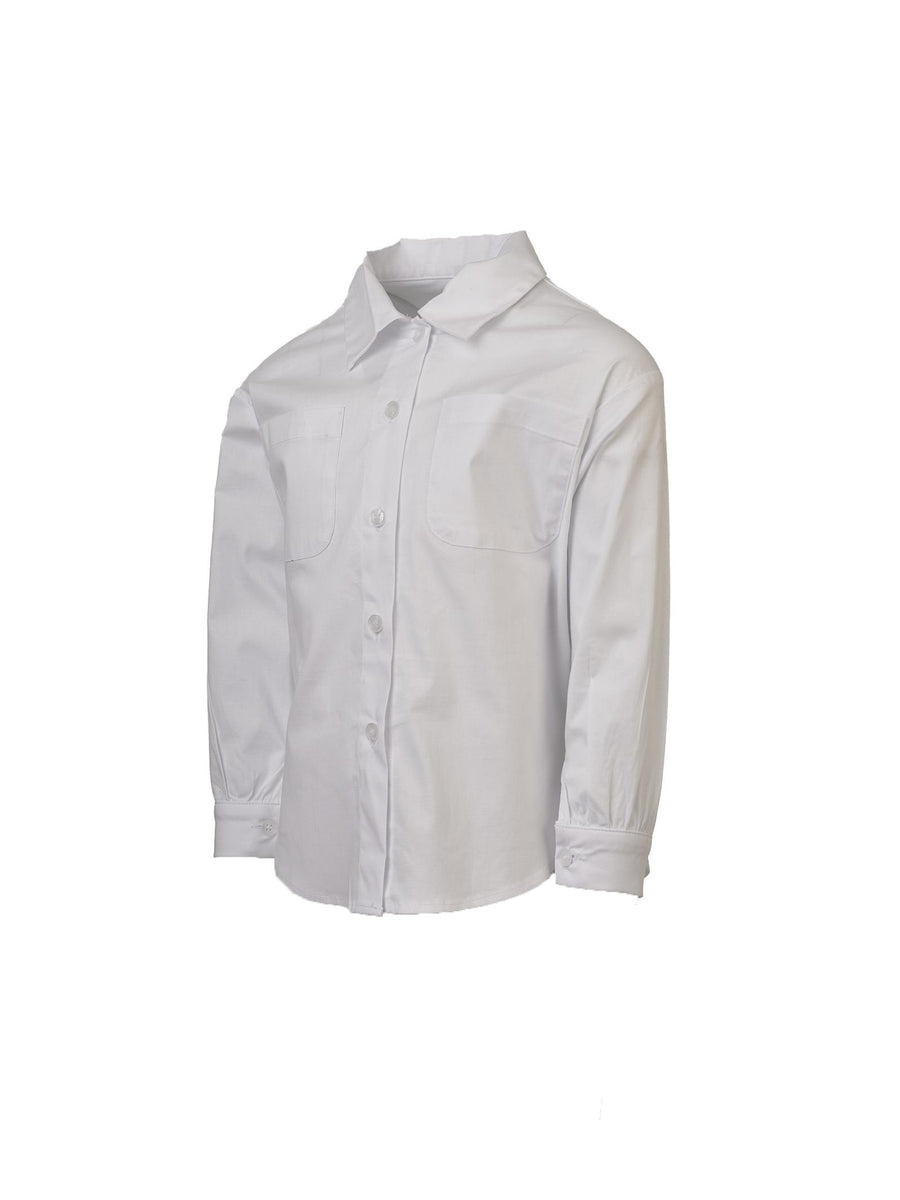 Camicia bianca con tasche MGB1320 BIA Manila Grace 