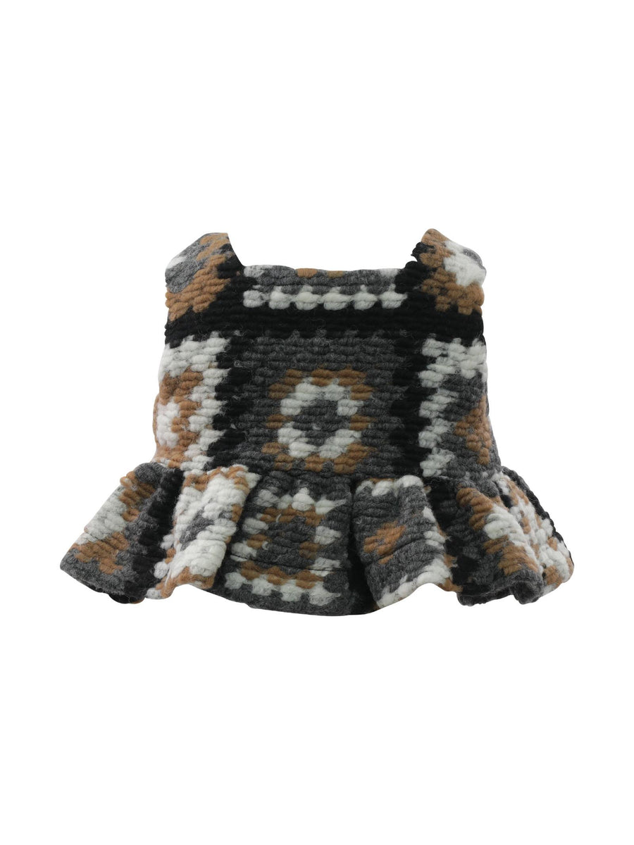 Top di lana in crochet 2R8A62U0044 930AV Douuod 